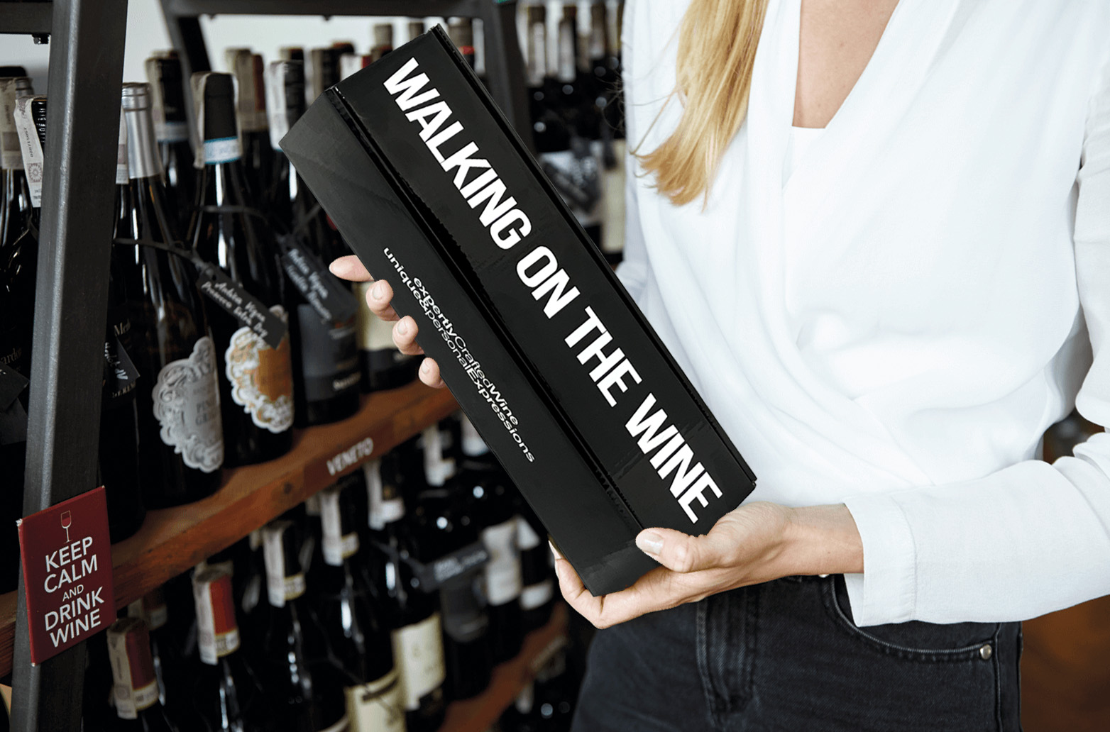 Rosè «Предупреждение: избыток алкоголя вреден для ваших секретов» Издание ROSÉ